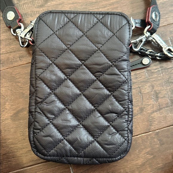 MZ WALLACE micro Crosby black quilted phone crossbody - Picture 9 of 10